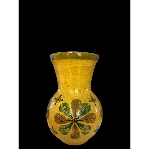 Rosenthal Netter Aldo Londi Pottery Vase – 9 3/4” Tall, Italy  Mid-Century Moder - Picture 3 of 6